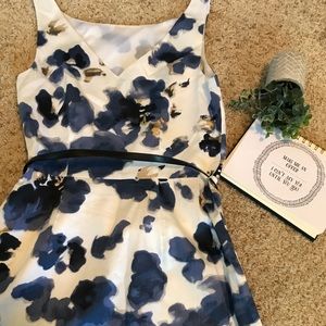 Belted Ann Taylor Dress Size 8